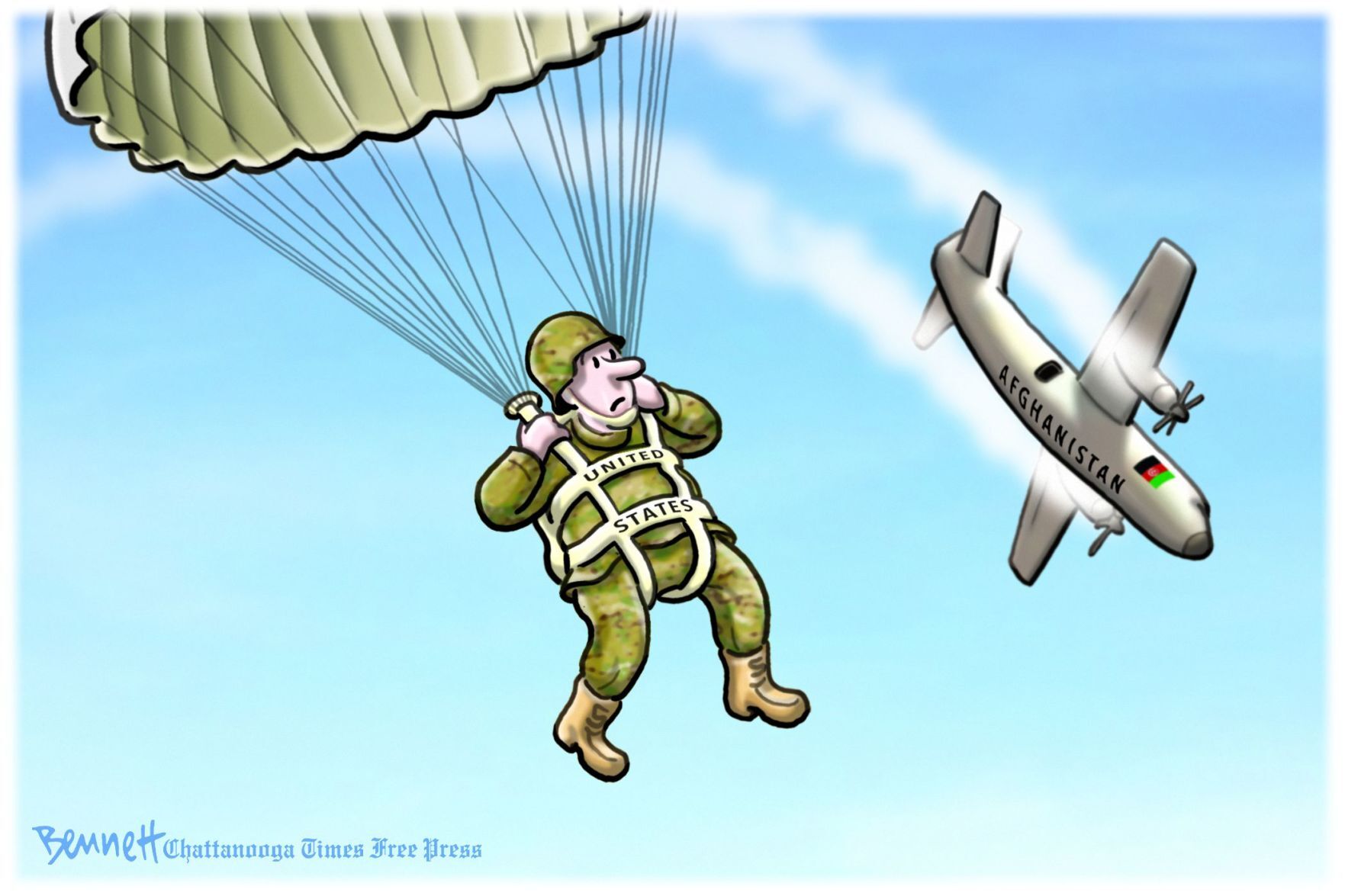 Clay Bennett editorial cartoon